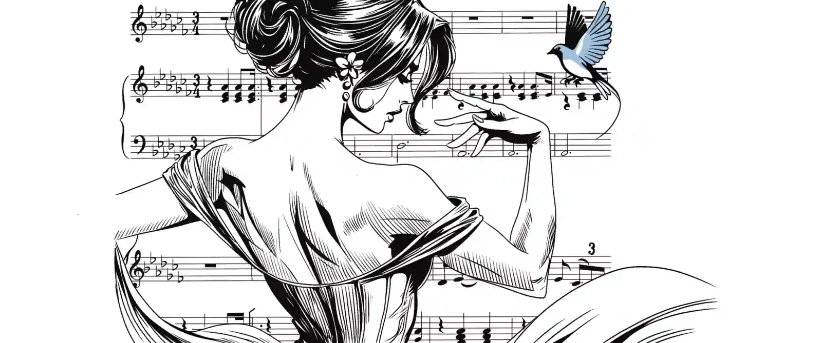 Blue Bird, Œuvre de David Billoir