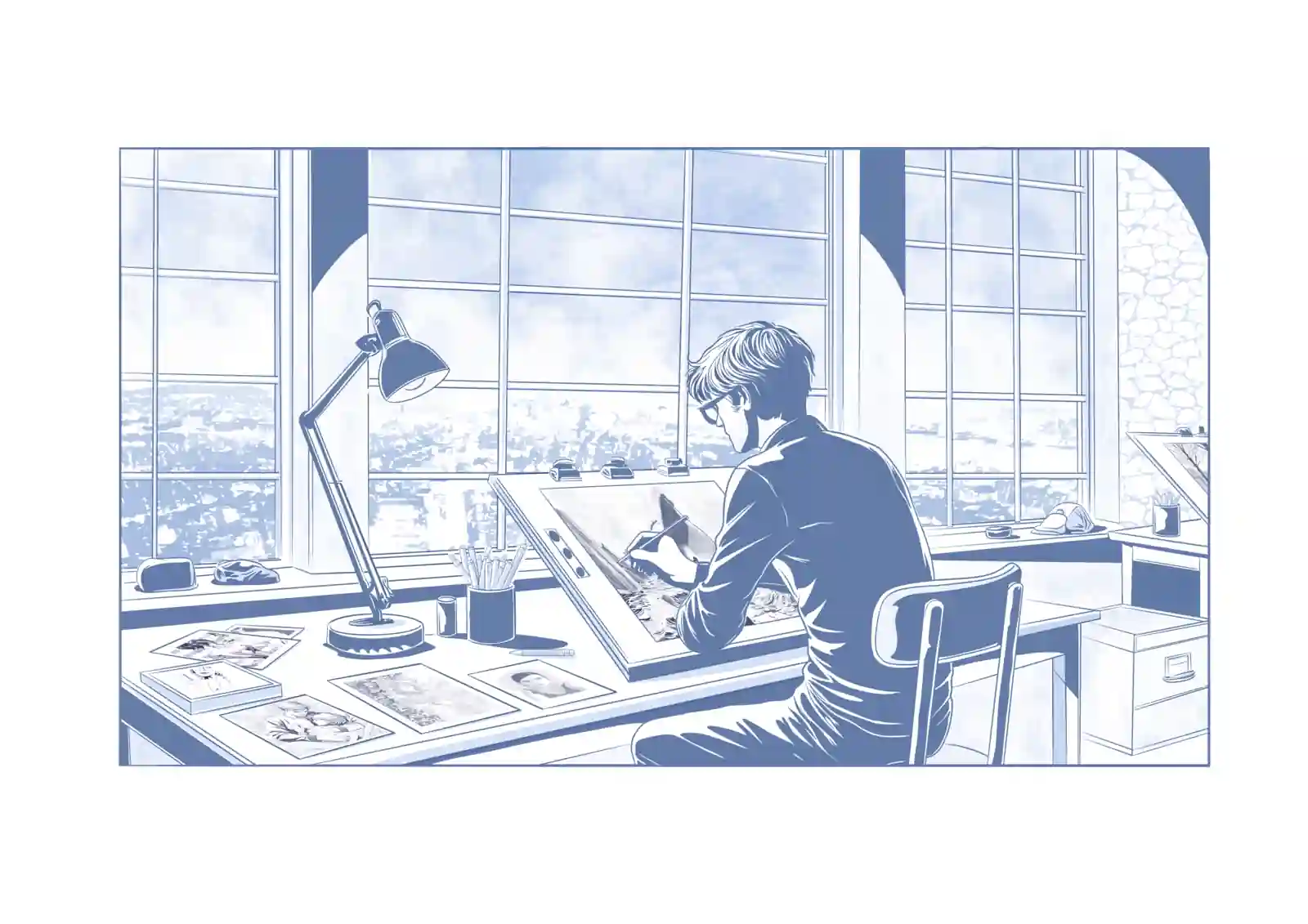 Cursum, Œuvre de David Billoir