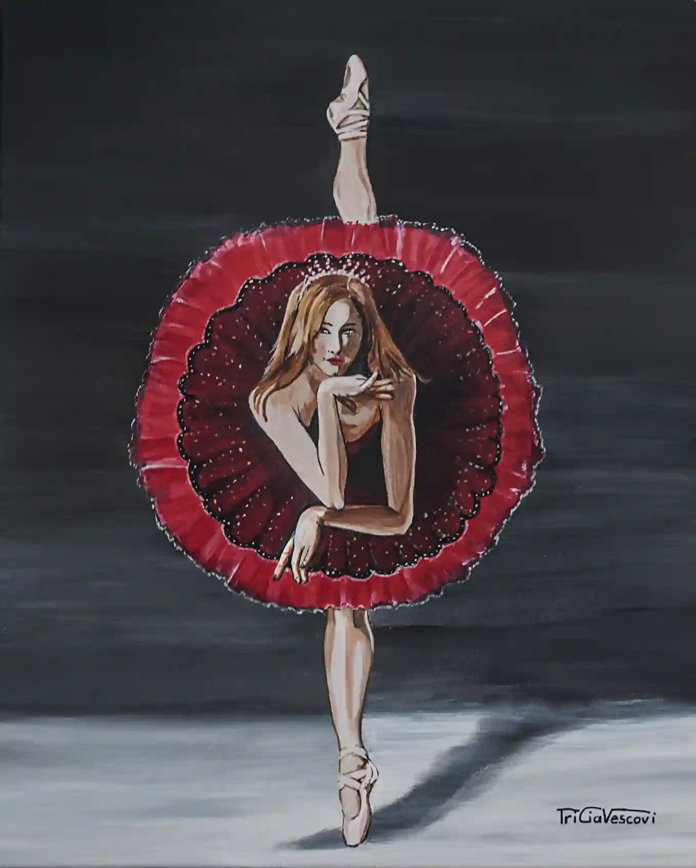 Danse de Mars, Œuvre de Tricia Vescovi