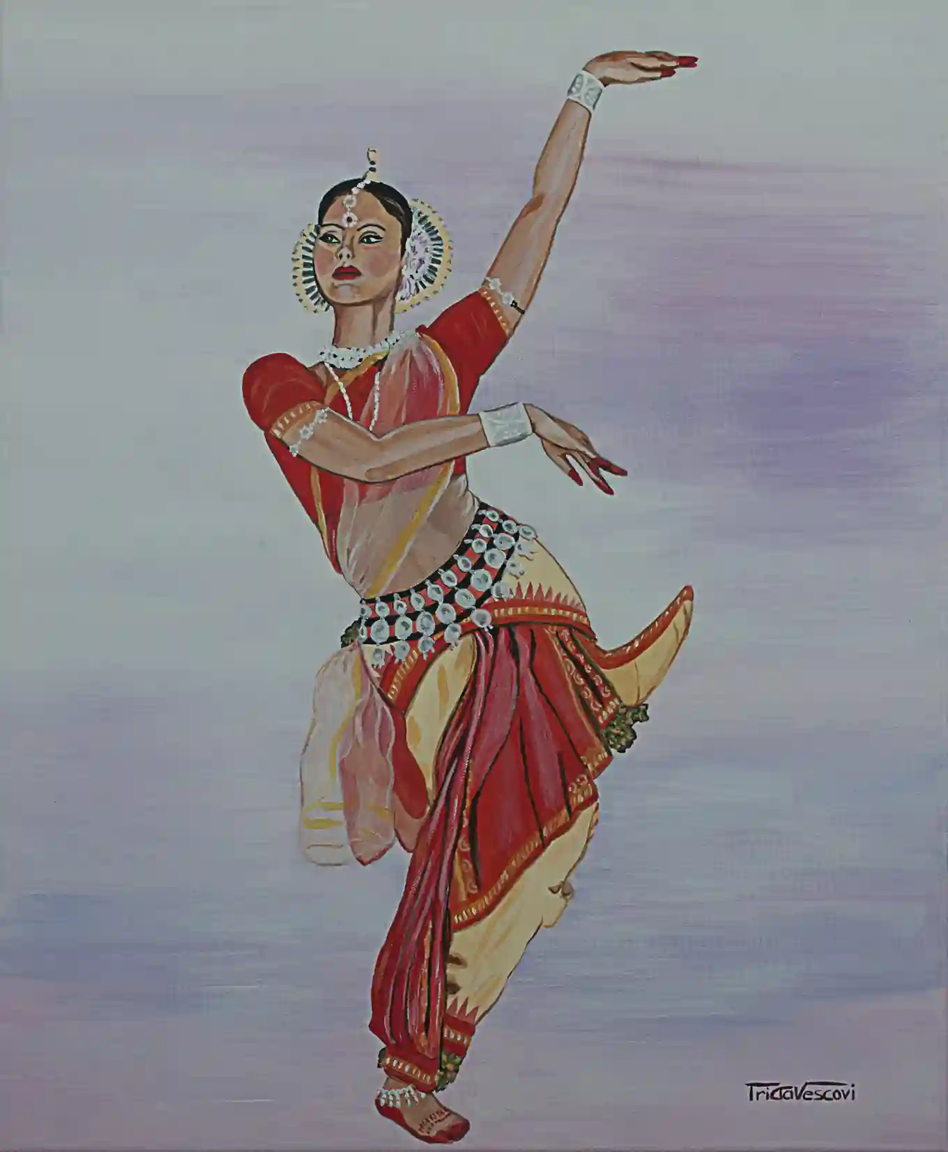 Danse pour Jupiter, Œuvre de Tricia Vescovi