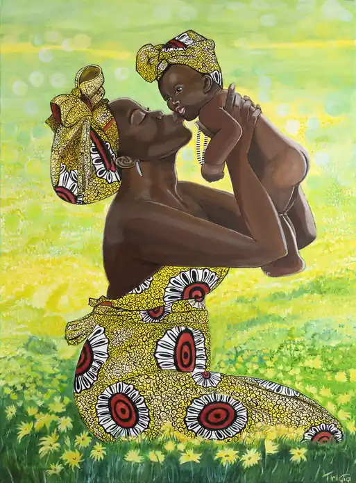 Gazouillis, Œuvre de Tricia Vescovi