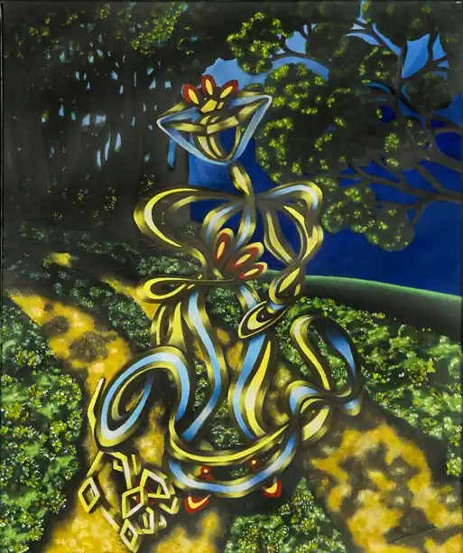 Grassoise au chapeau, Œuvre de Bastélica