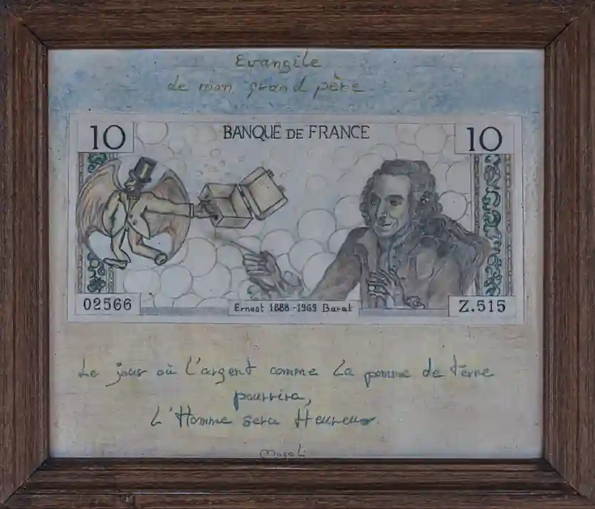 L'évangile de mon grand-père, Œuvre de Magali Ferraz
