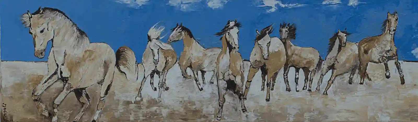 La horde, Œuvre de Magali Ferraz