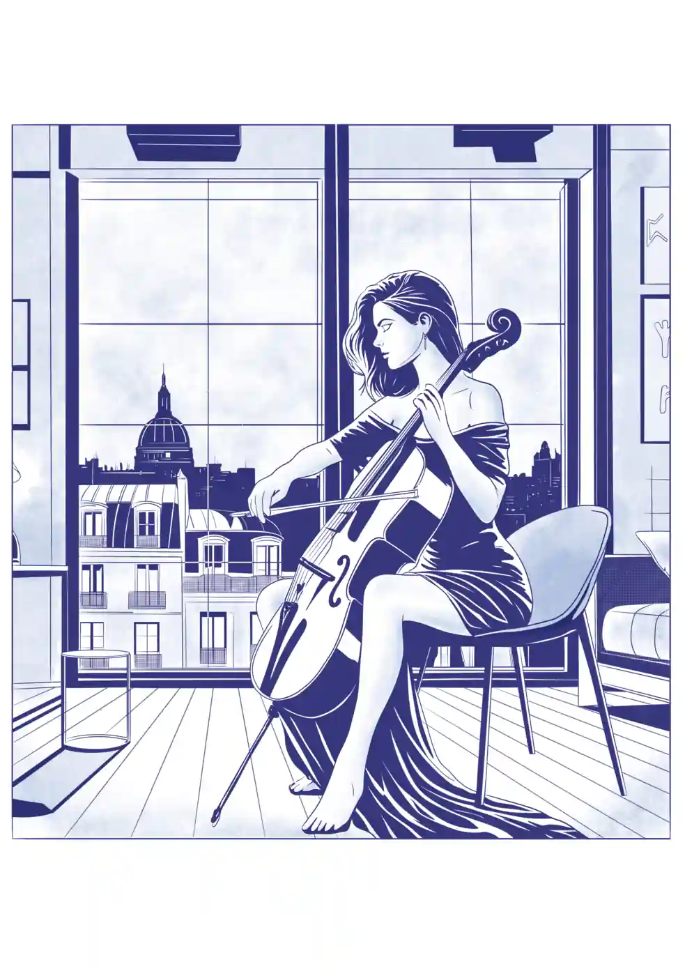 Melancholia, Œuvre de David Billoir