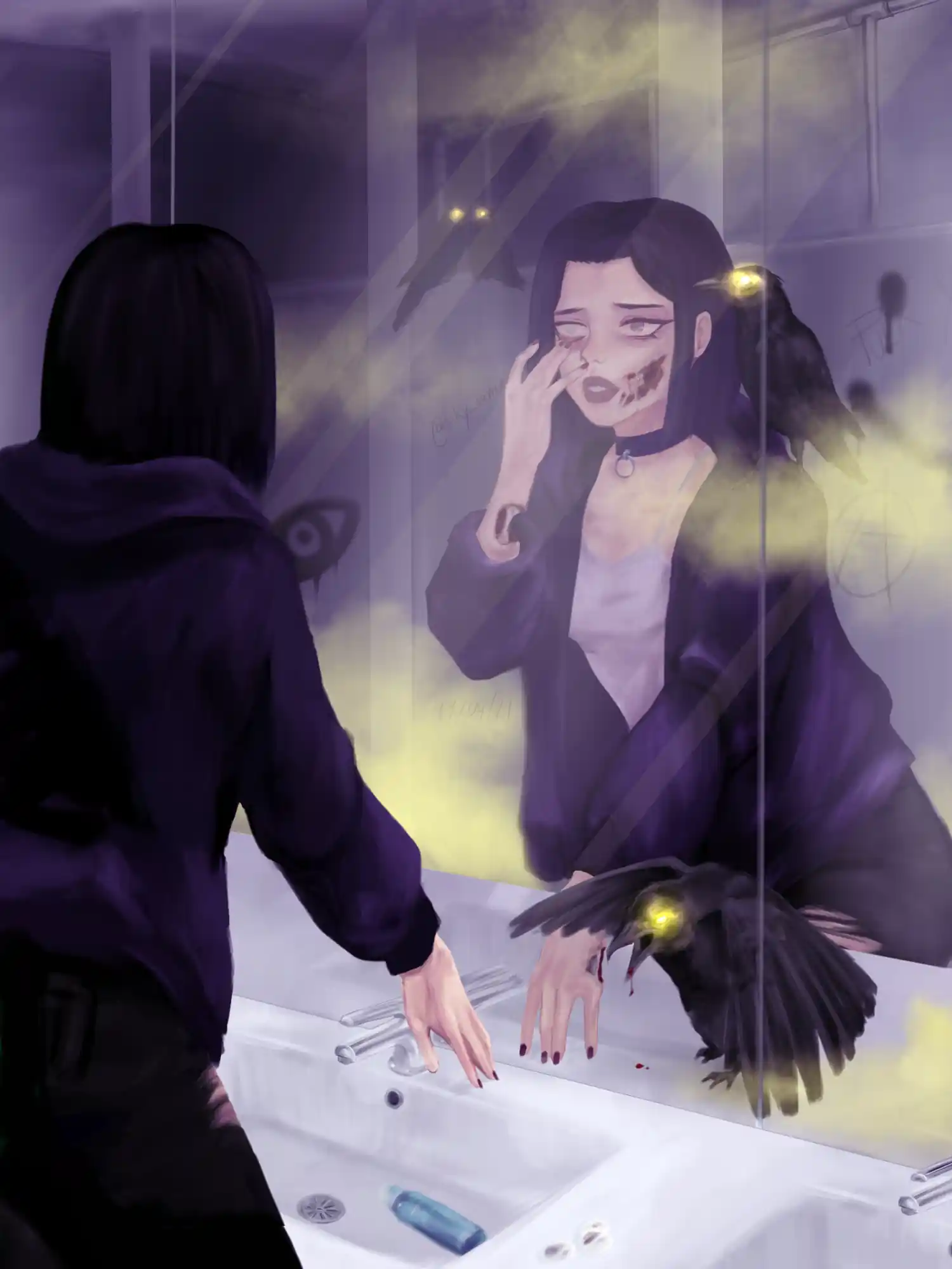 Raven, Œuvre de Lucie Lagarenne